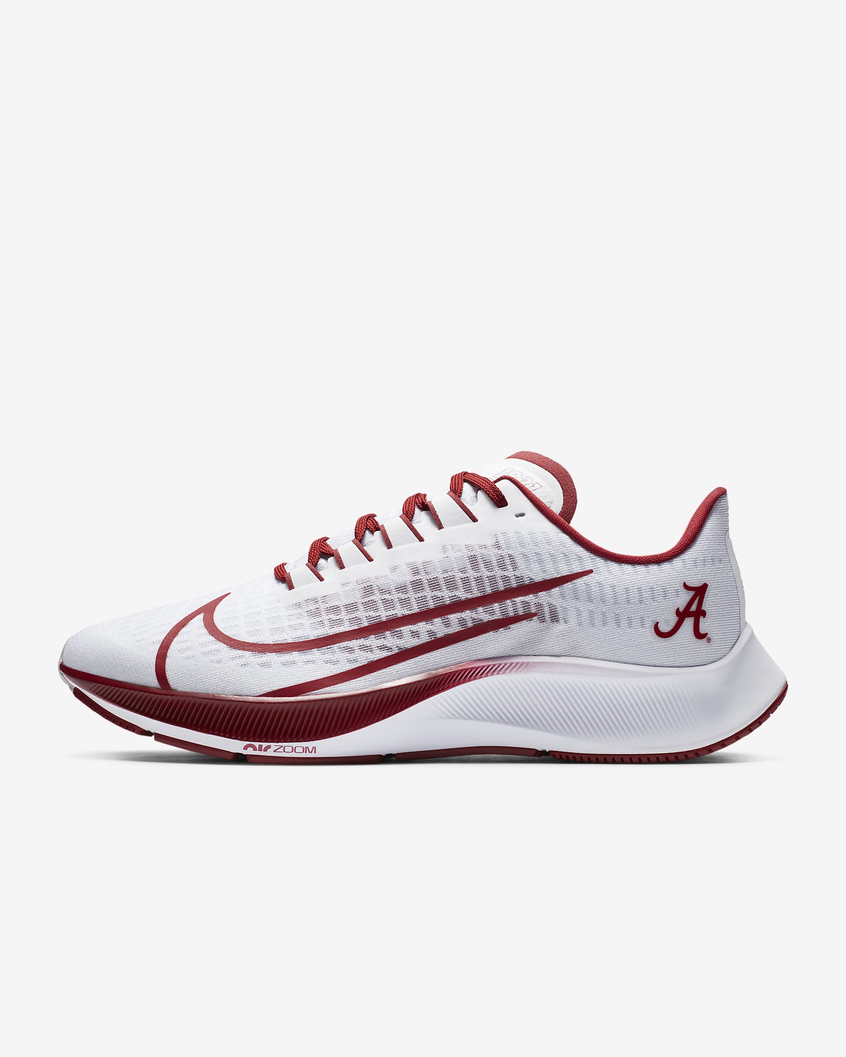 Alabama Crimson Tide Nike Air Zoom Pegasus 37 Running Shoe - 2020 New Nike Release